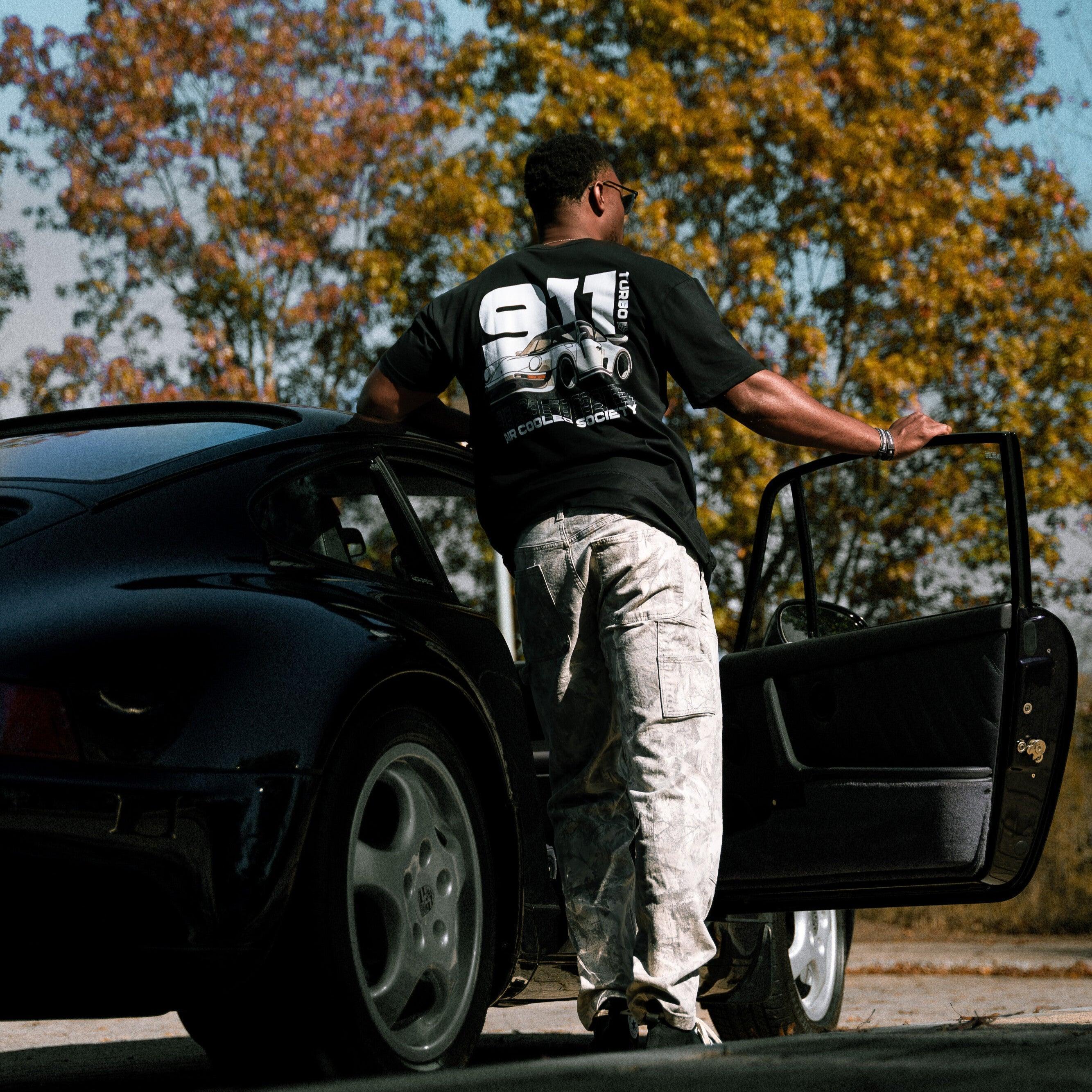 Porsche Air-Cooled Society Shirt - Finding Full Throttle