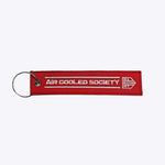 Porsche Air Cooled Society Key Tag - Finding Full Throttle