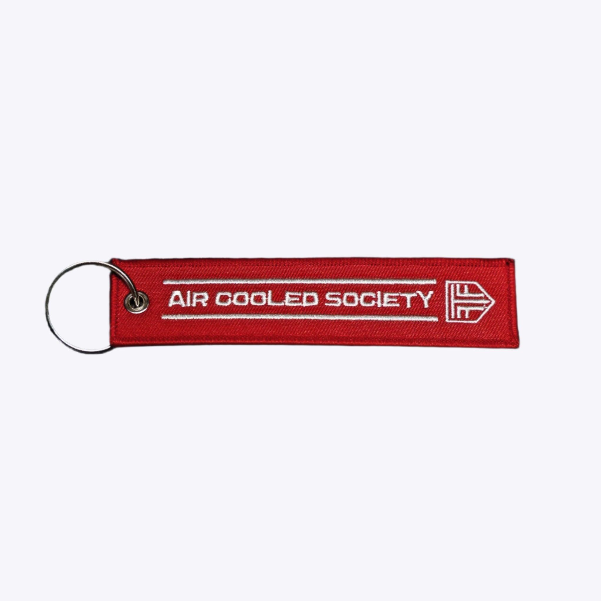 Porsche Air Cooled Society Key Tag - Finding Full Throttle
