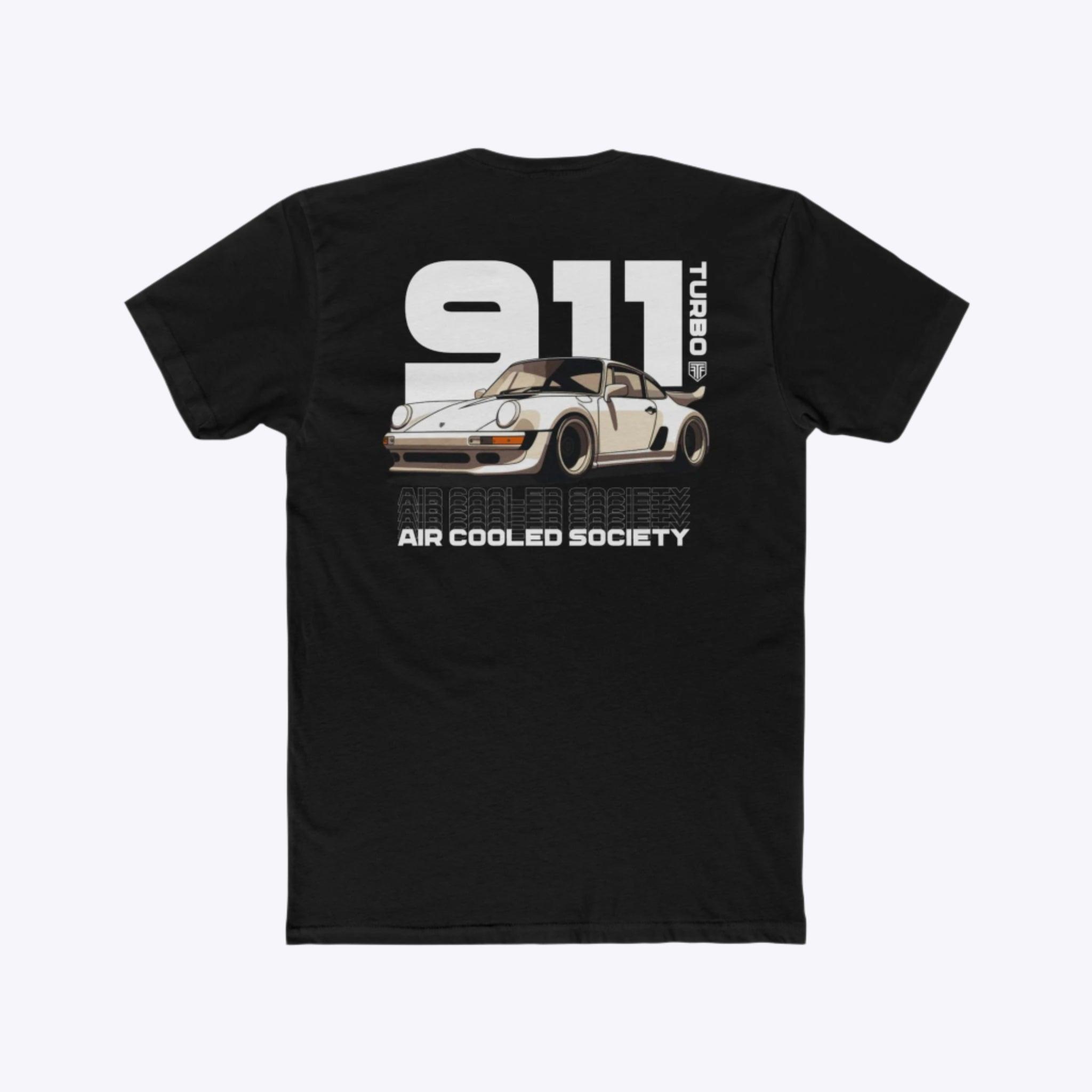 Porsche Air-Cooled Society Shirt - Finding Full Throttle