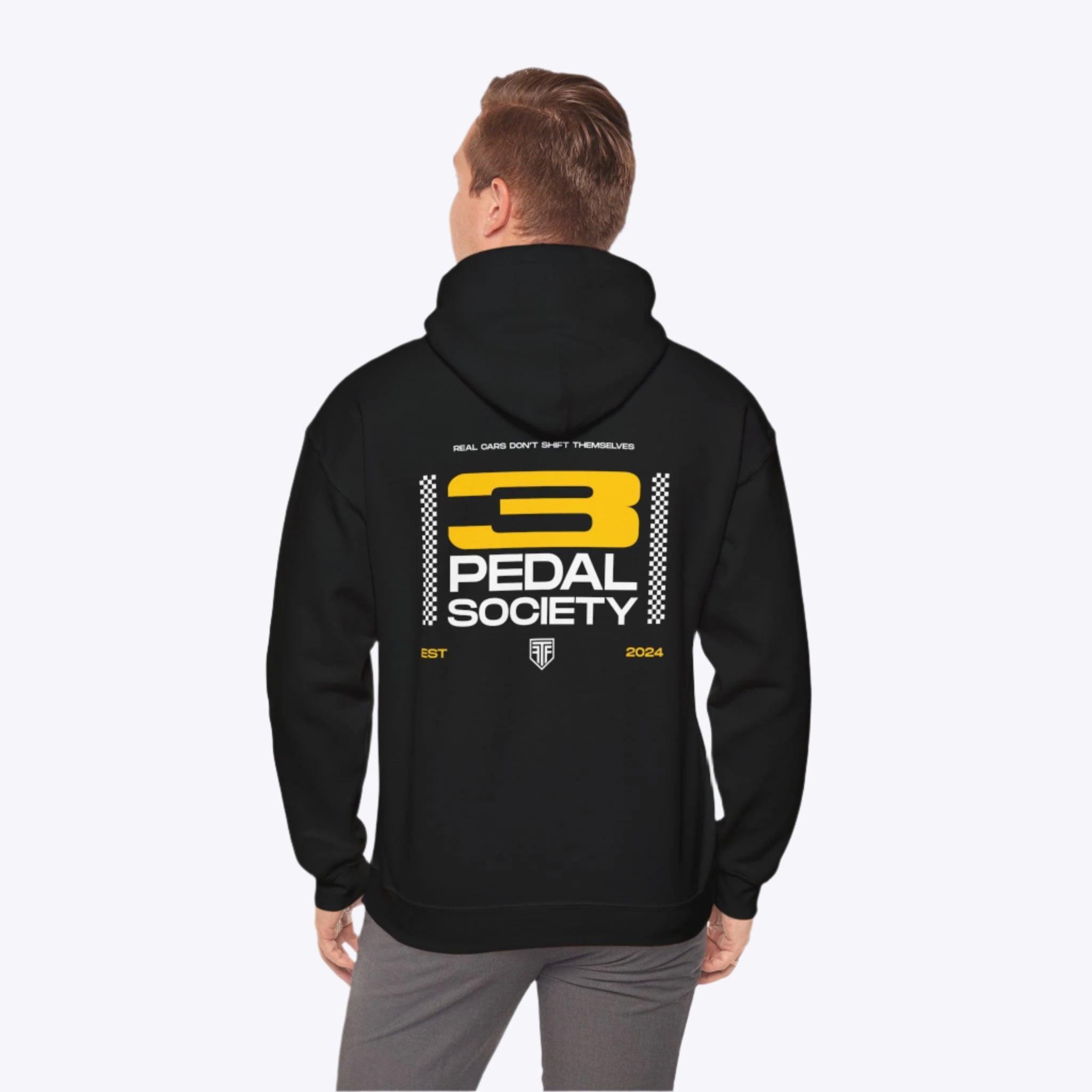 3 Pedal Society Hoodie - Finding Full Throttle