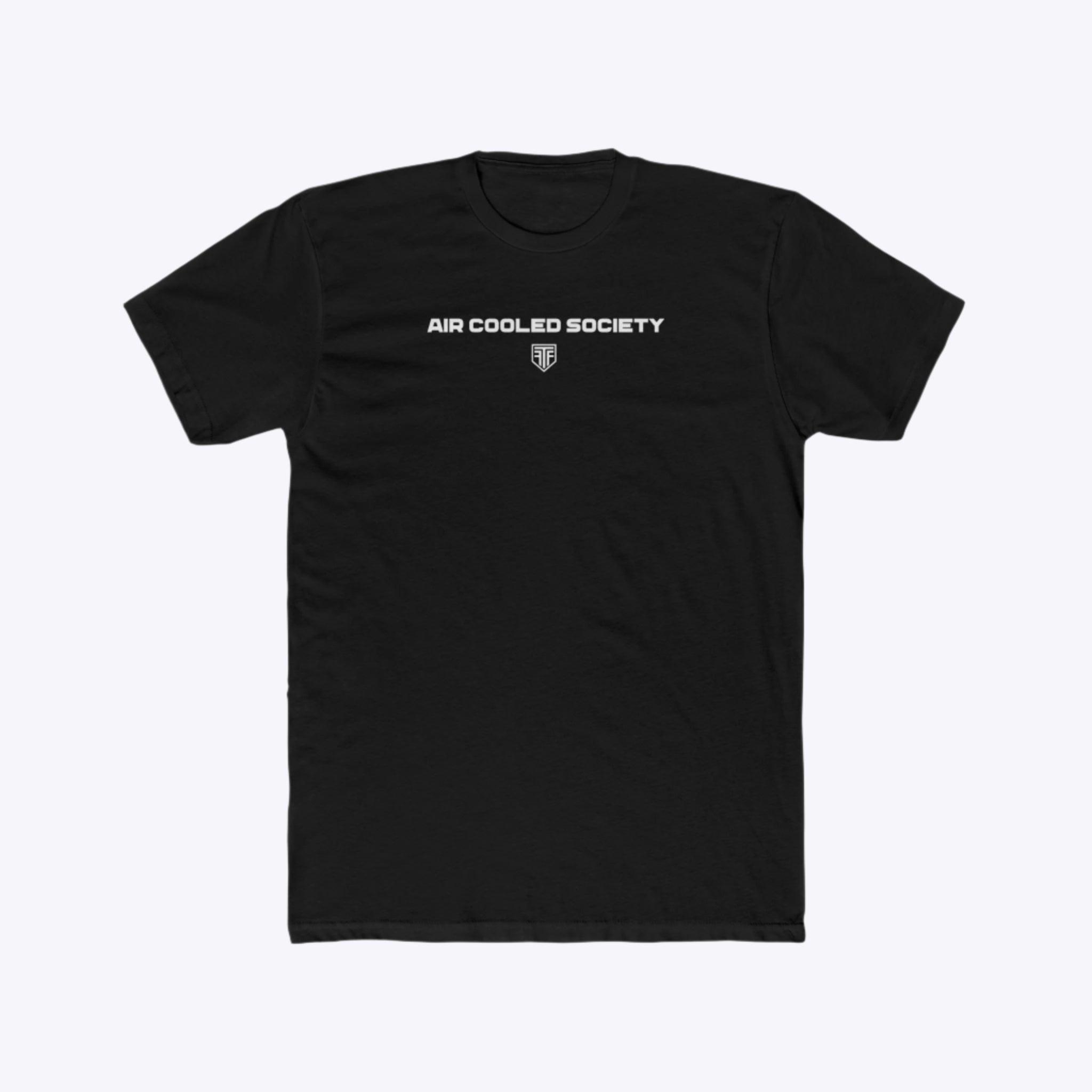 Porsche Air-Cooled Society Shirt - Finding Full Throttle