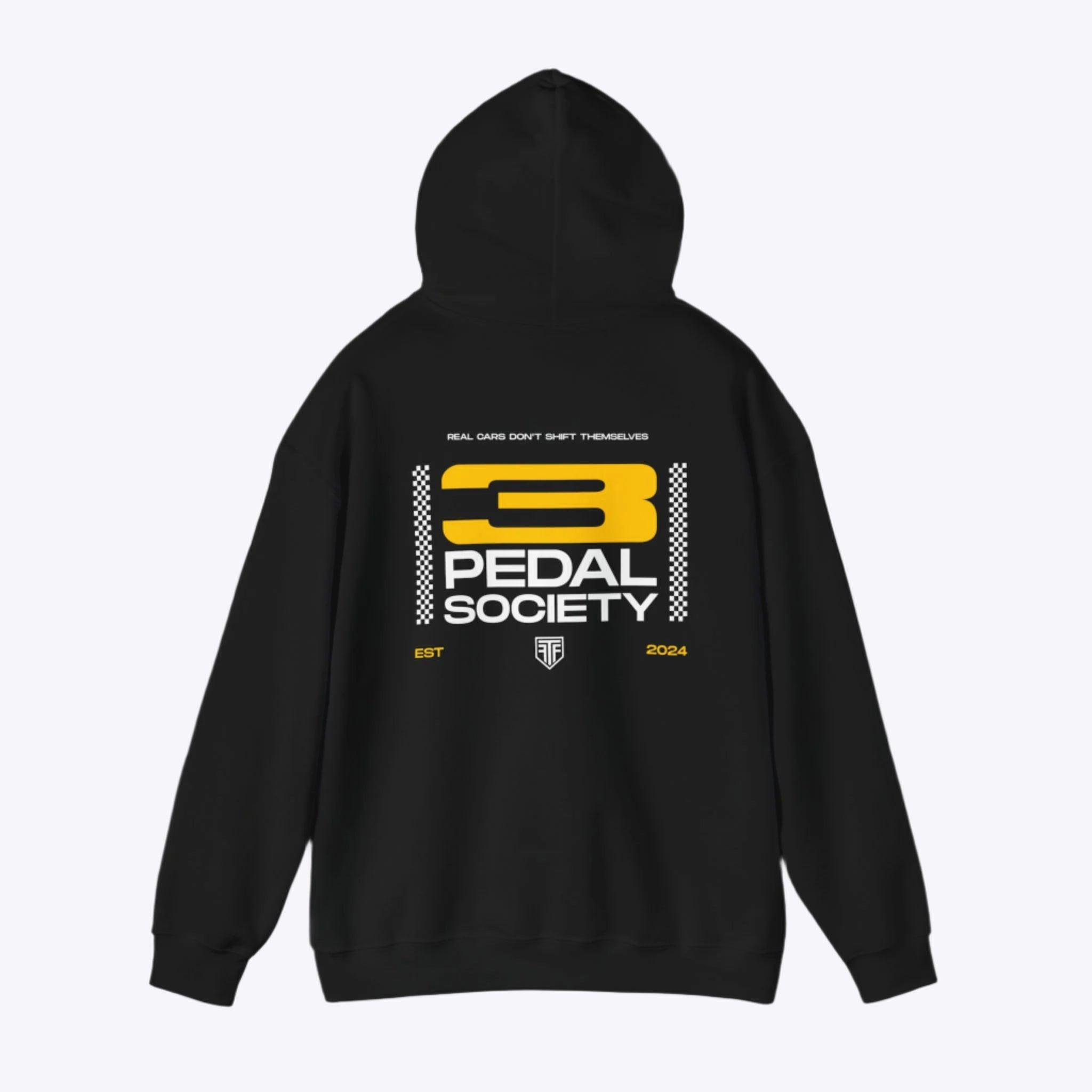 3 Pedal Society Hoodie - Finding Full Throttle