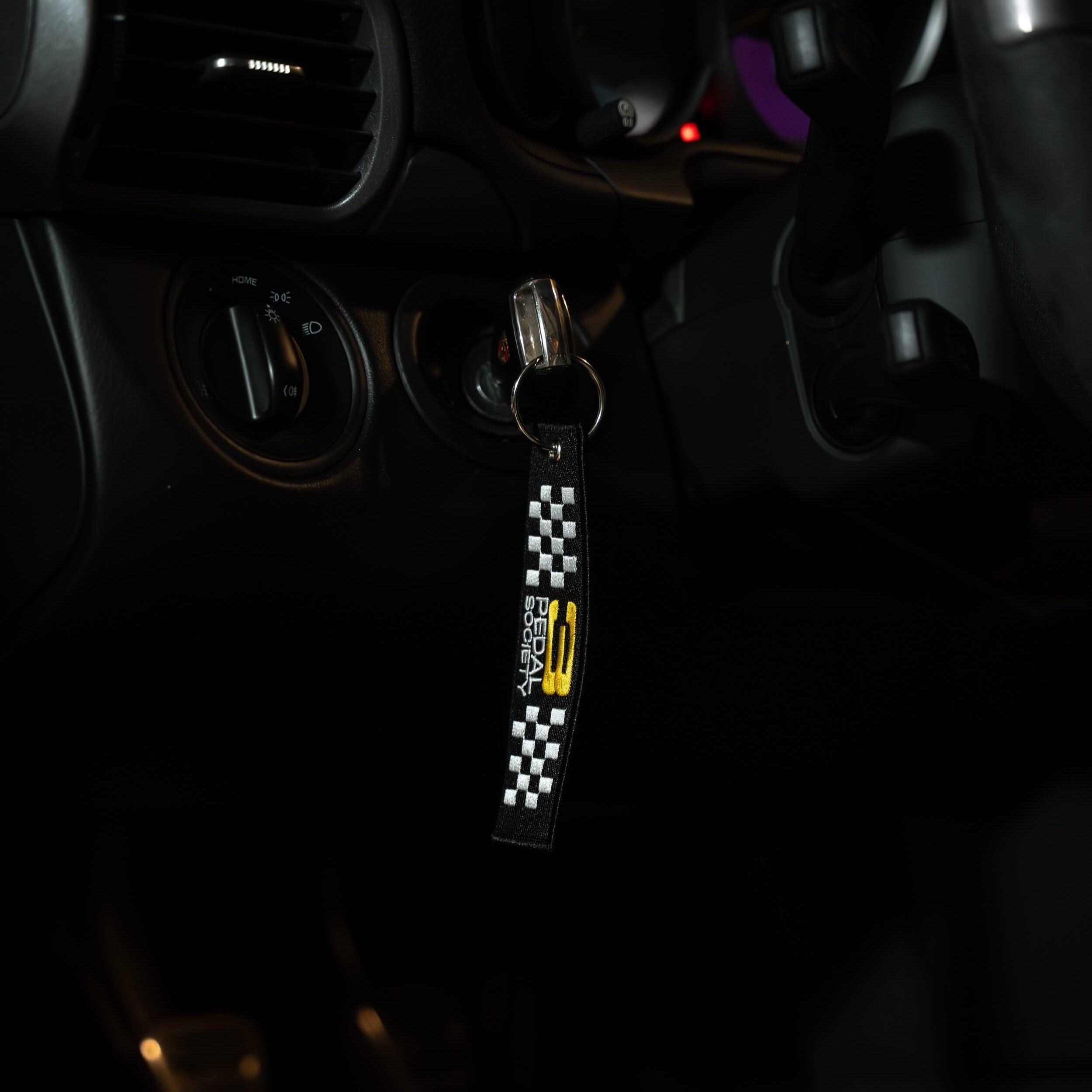 3 Pedal Society Key Tag - Finding Full Throttle