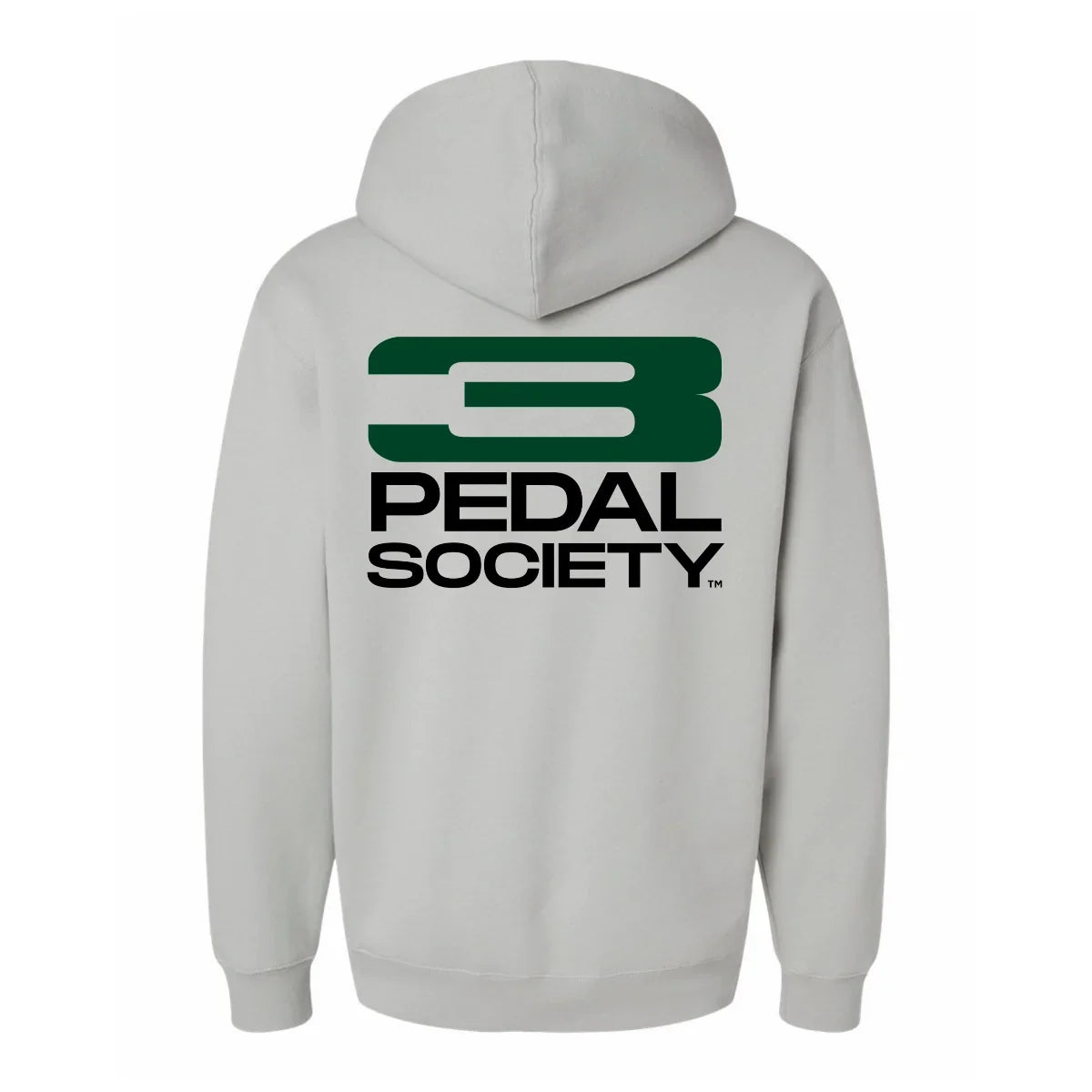 3 Pedal Society Hoodie Smoke – Back