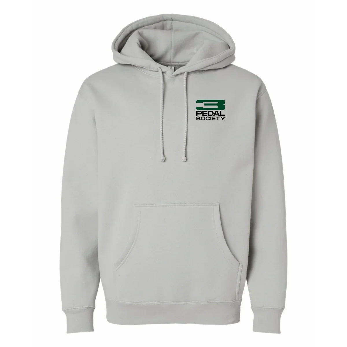 3 Pedal Society Hoodie Smoke – Front