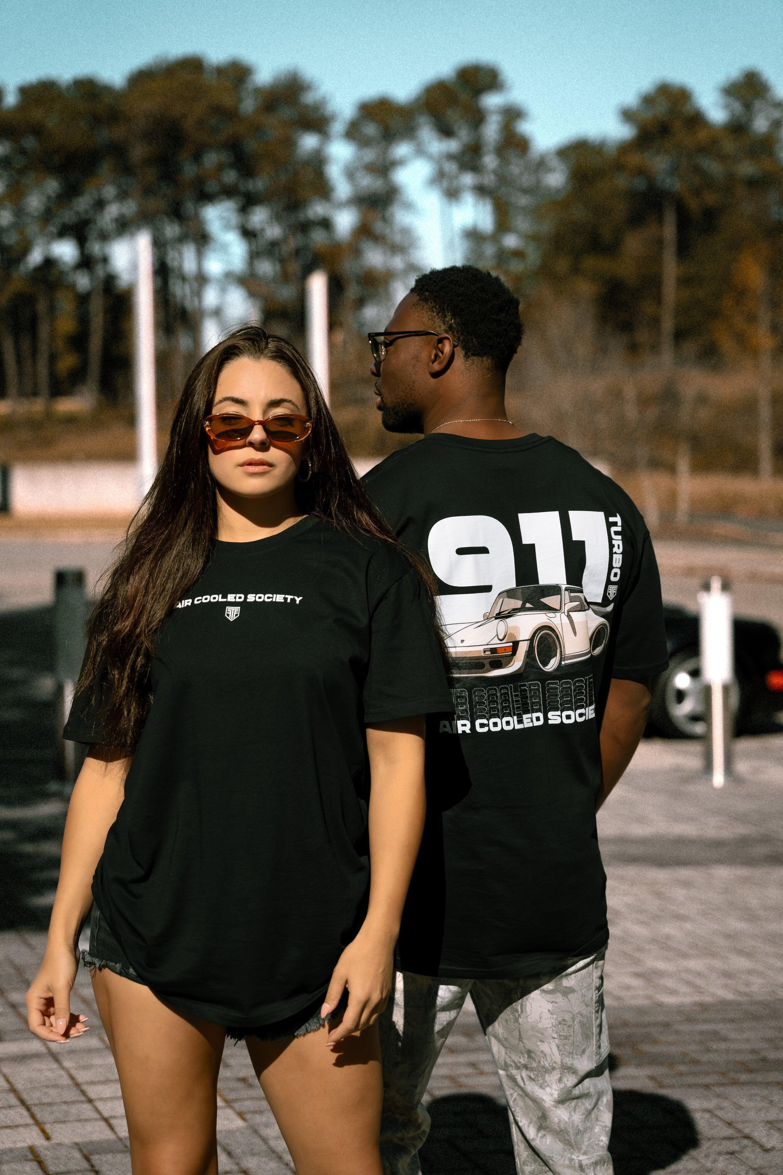 Porsche Air-Cooled Society Shirt - Finding Full Throttle